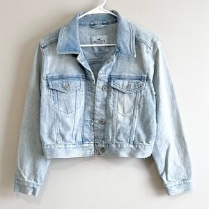 Hollister Light Wash Denim Jacket